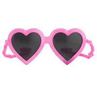 Thumbnail for Jeremy Scott Ladies Star Grey Sunglasses JSHEARTC2SUN