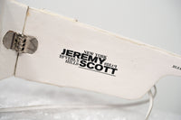 Thumbnail for Jeremy Scott Unisex Special Grey Sunglasses JSLEATHERC2SUN