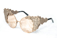 Thumbnail for Khaleda And Fahad Ladies Sunglasses Cat Eyes Rose Gold