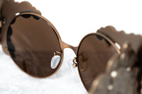 Thumbnail for Khaleda And Fahad Ladies Sunglasses Cat Eyes Rose Gold