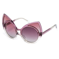 Thumbnail for Khaleda And Fahad Ladies Cat Eye Purple Sunglasses KR1C18SUN