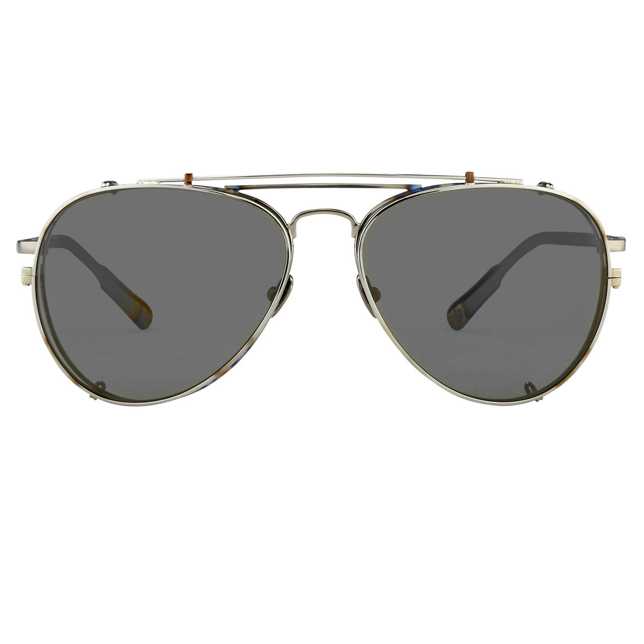 Kris Van Assche x Linda Farrow Steel Sunglasses
