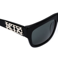 Thumbnail for Kokon To Zai Unisex D-Frame Grey Sunglasses KTZ10C1SUN