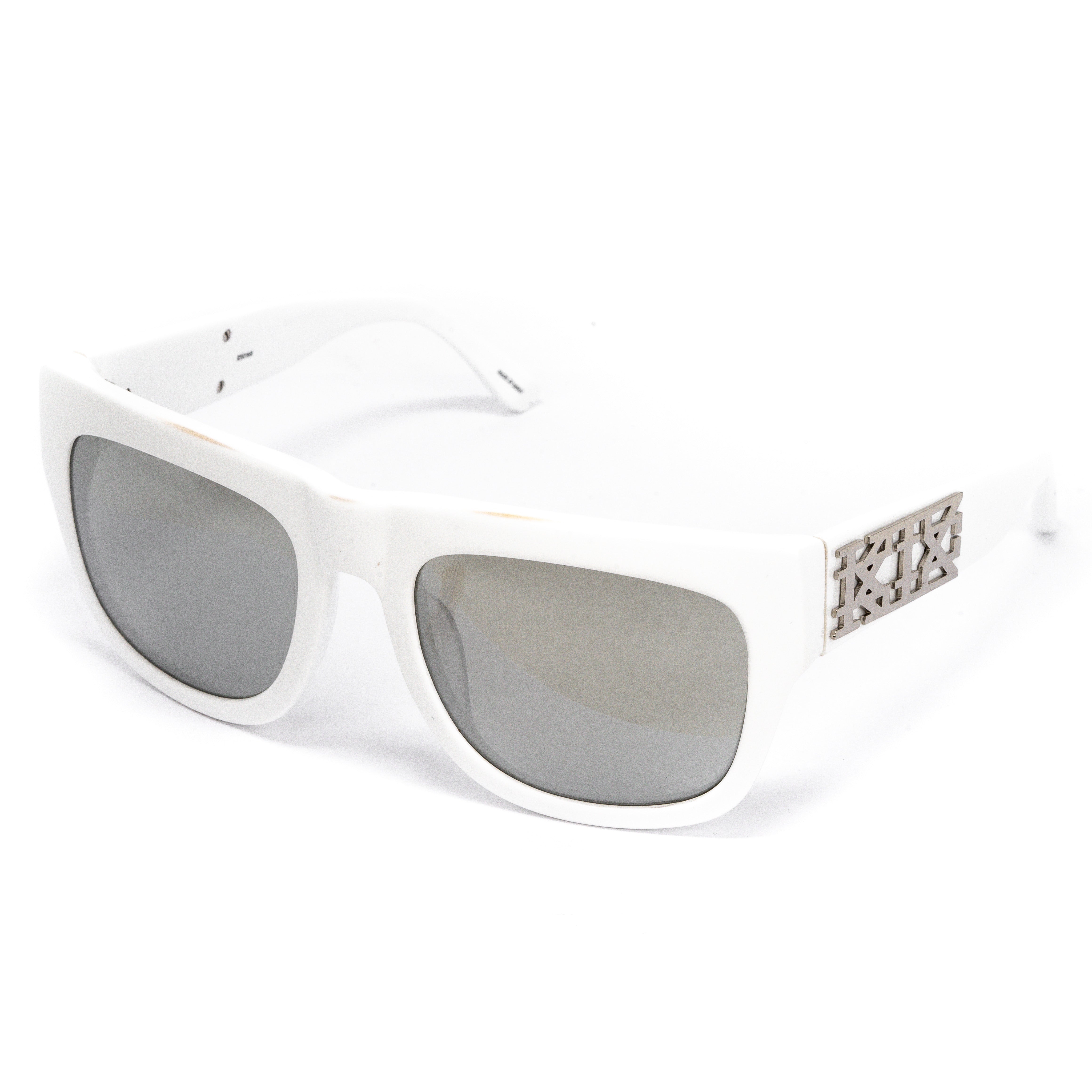 Kokon To Zai Unisex D-Frame Silver Sunglasses KTZ10C3SUN