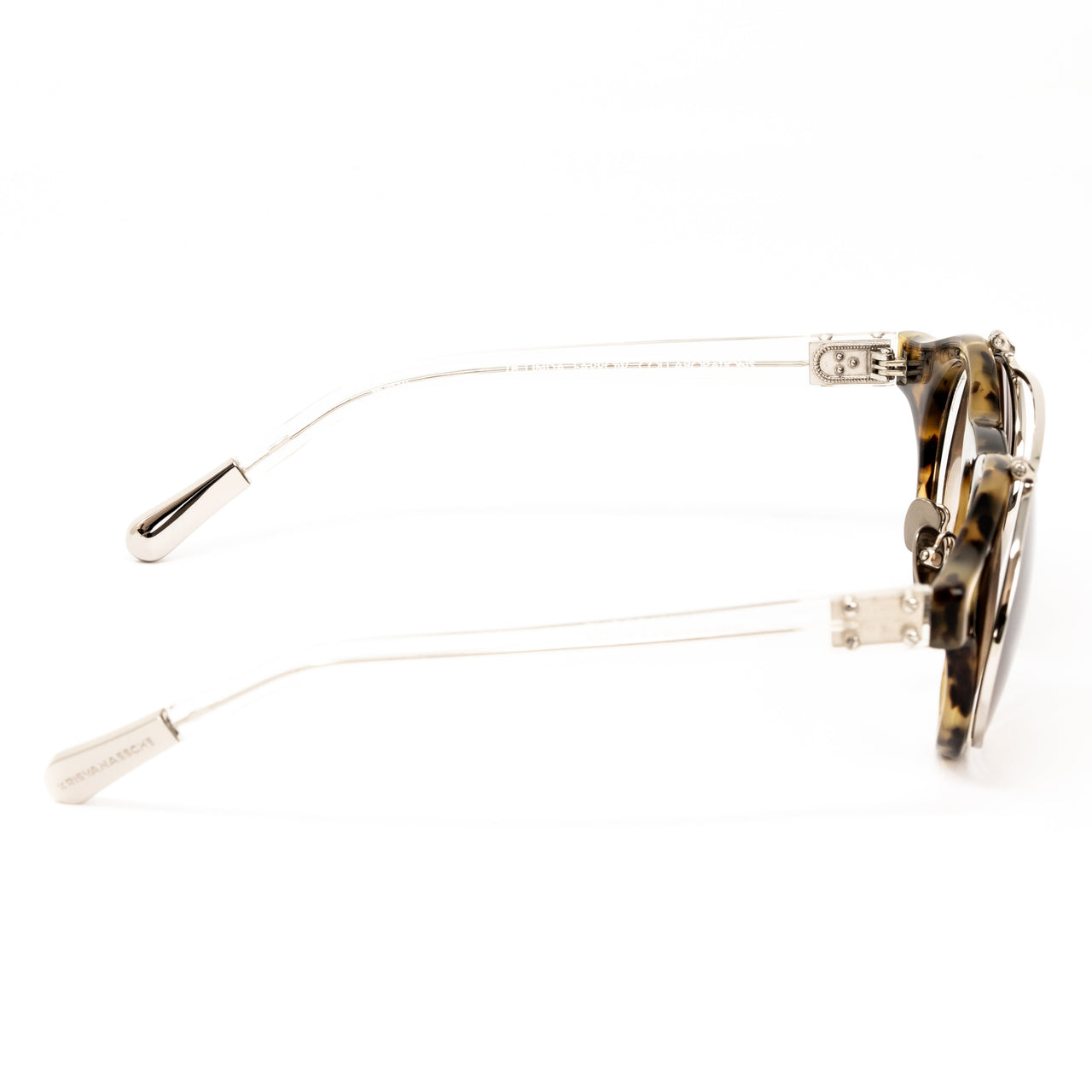 Kris Van Assche x Linda Farrow Tortoiseshell Sunglasses