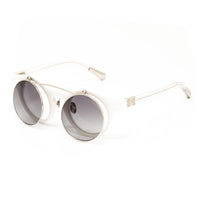 Thumbnail for Kris Van Assche x Linda Farrow White Sunglasses