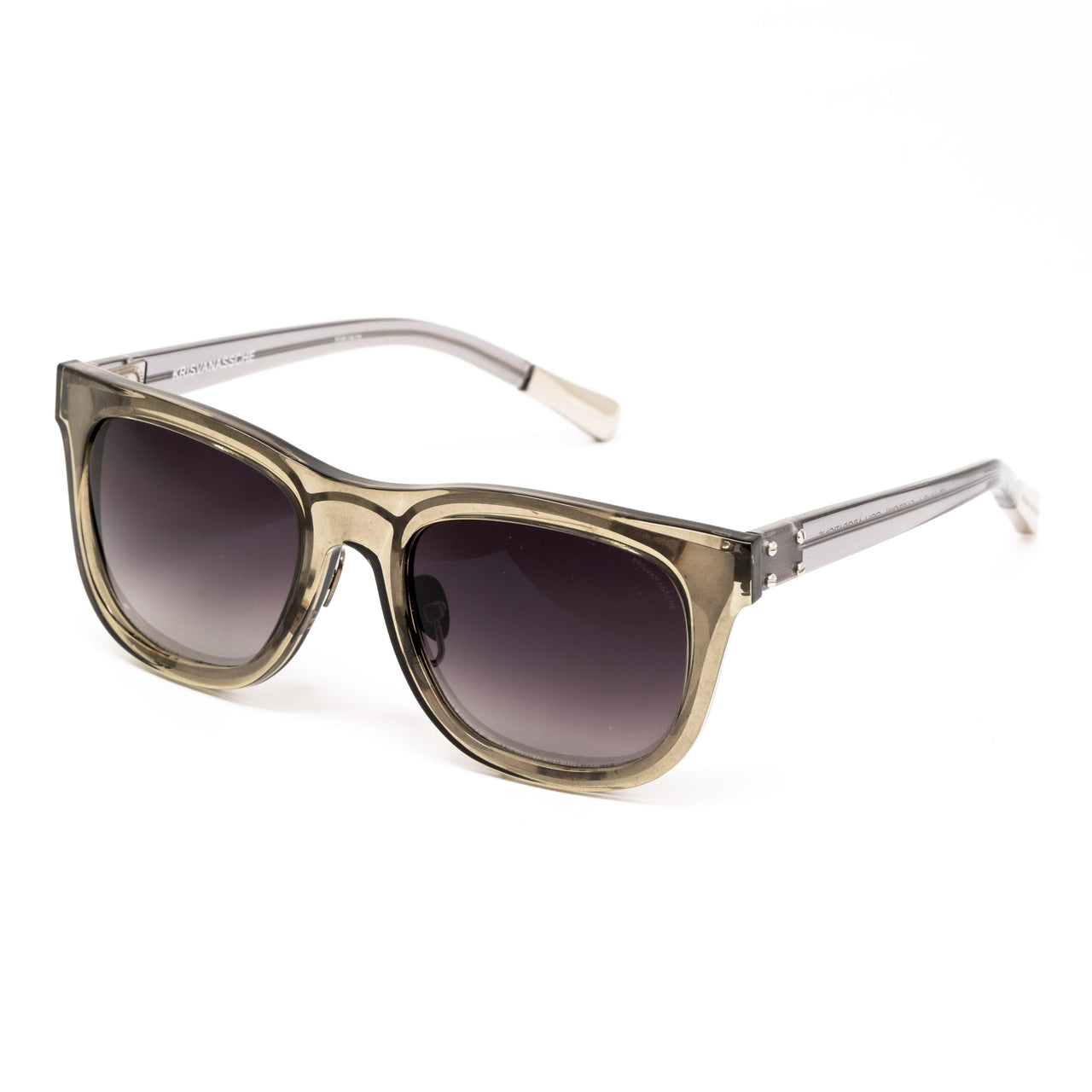Kris Van Assche x Linda Farrow Olive Sunglasses