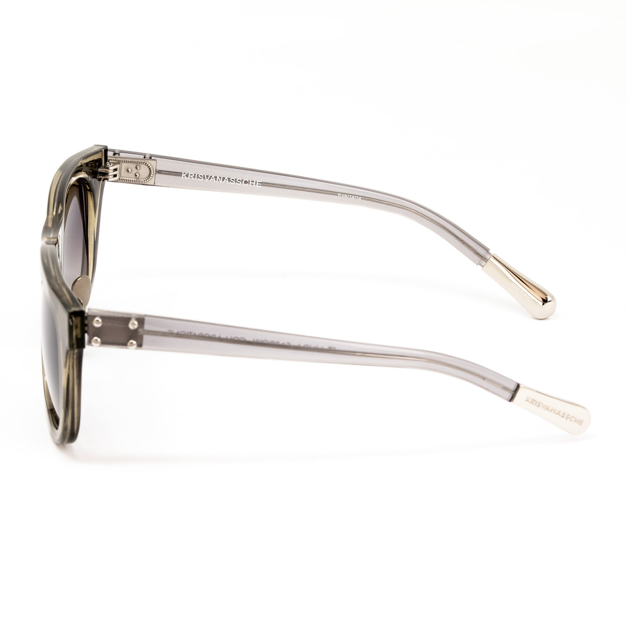 Kris Van Assche x Linda Farrow Olive Sunglasses