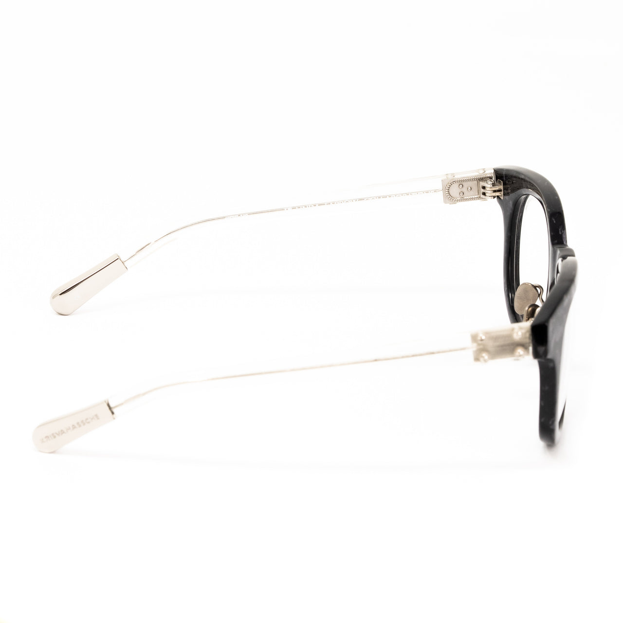 Kris Van Assche x Linda Farrow Black Eyeglasses