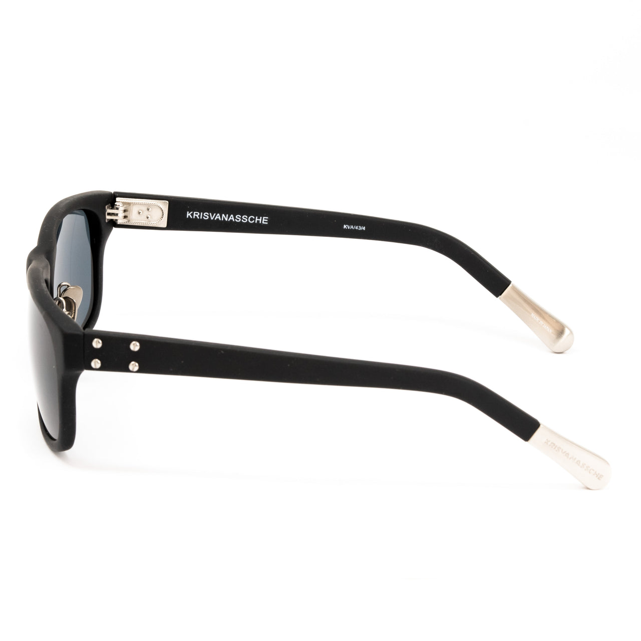 Kris Van Assche x Linda Farrow Black Sunglasses