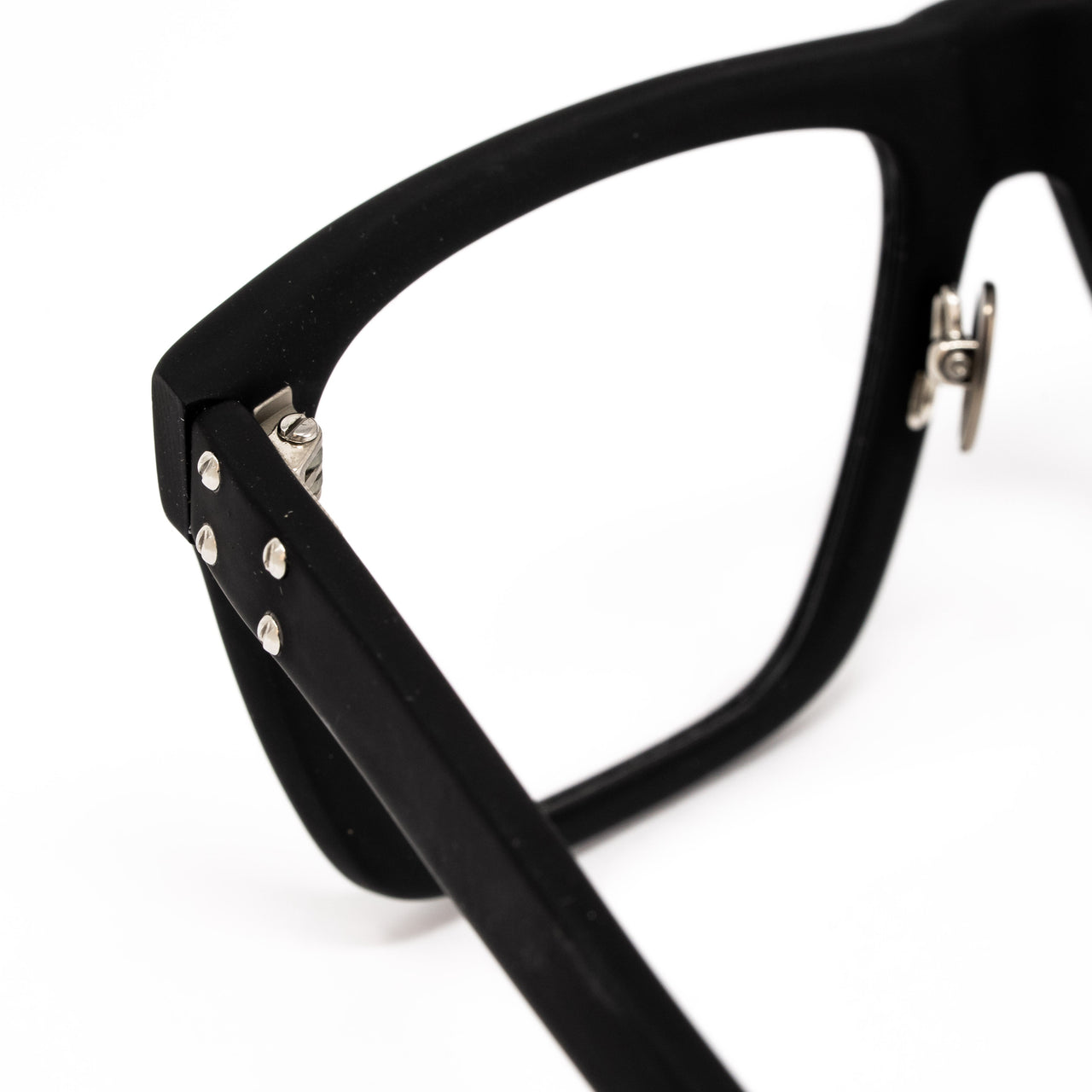 Kris Van Assche x Linda Farrow Black Sunglasses