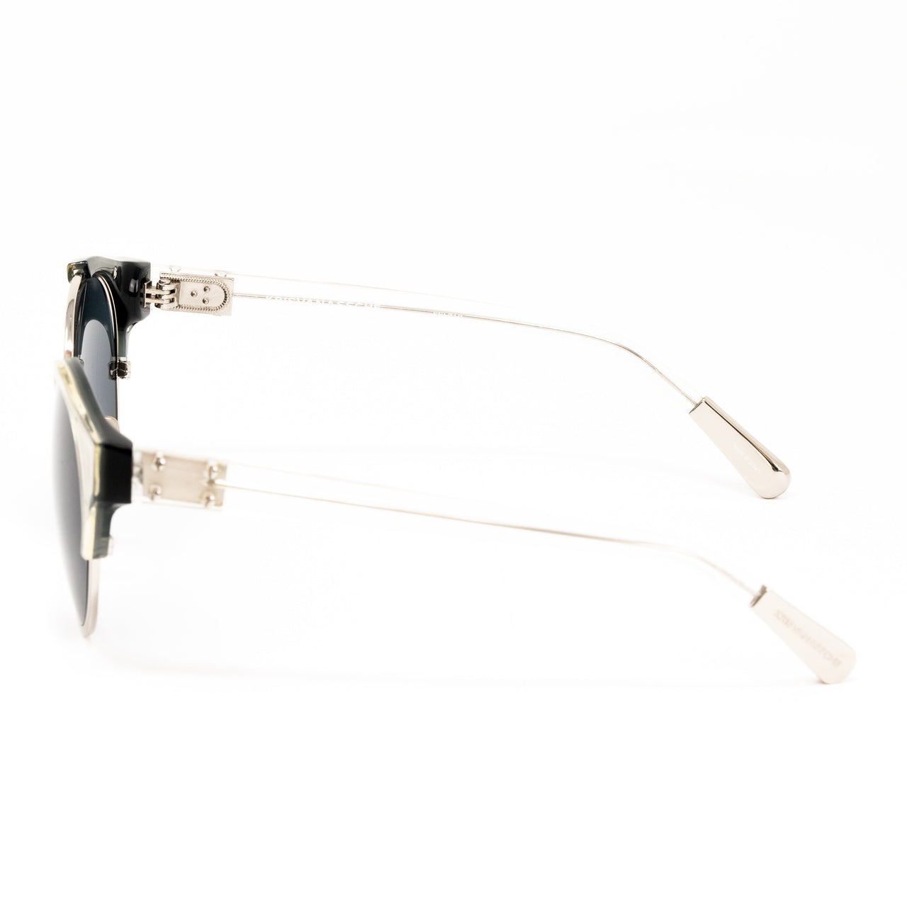 Kris Van Assche x Linda Farrow Black Sunglasses