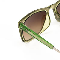 Thumbnail for Kris Van Assche x Linda Farrow Green Sunglasses