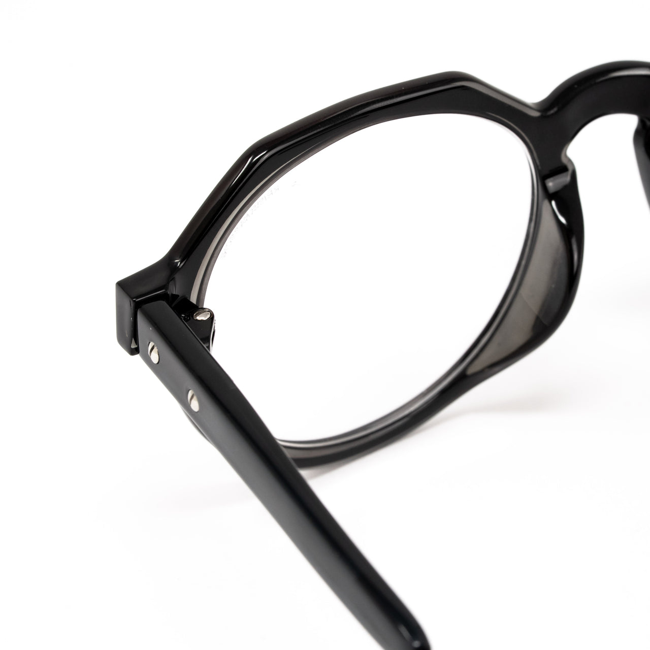 Kris Van Assche x Linda Farrow Black Eyeglasses