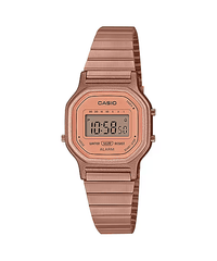 Thumbnail for Casio Vintage LA-11WR-5ADF Unisex Rose Gold Digital Watch