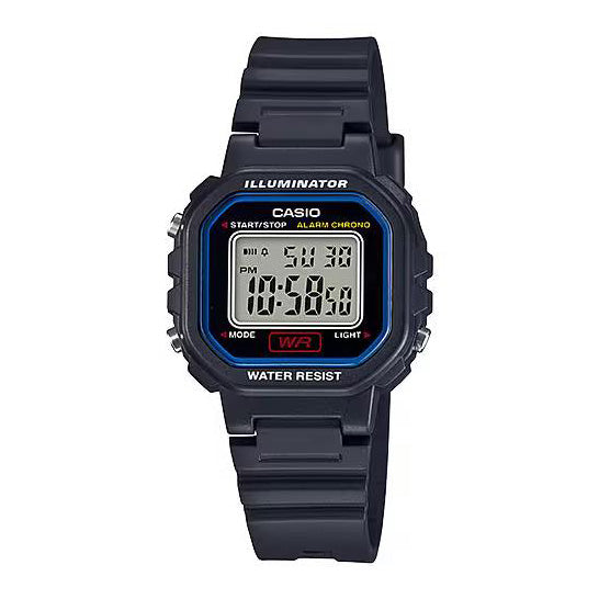 Casio Ladies' Digital Watch 30mm Small Black Blue