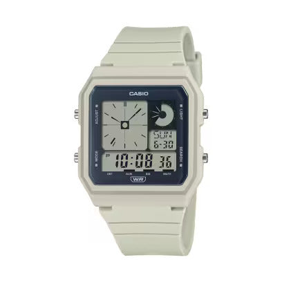 Casio Watch Alarm Chronograph Digital White W-215H-7AVDF – Watches &  Crystals