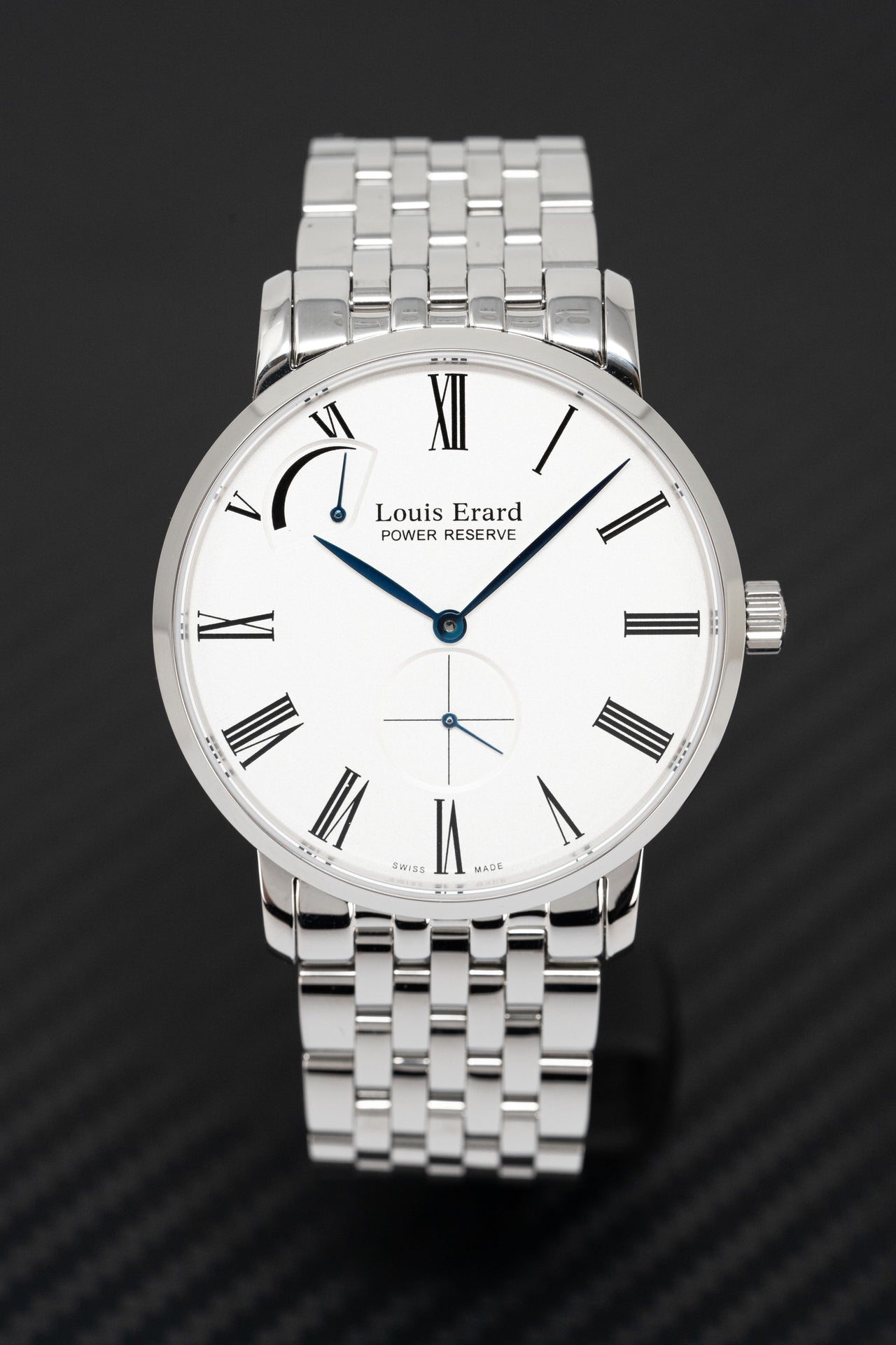 Louis Erard Ladies Diamond Watch Automatic Excellence White Mother of
