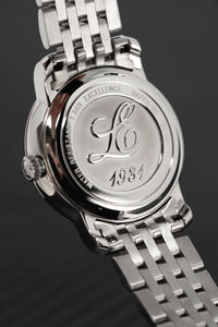 Louis Erard Heritage Automatic Diamond Black Dial Ladies Watch  20100AB32.BMA20
