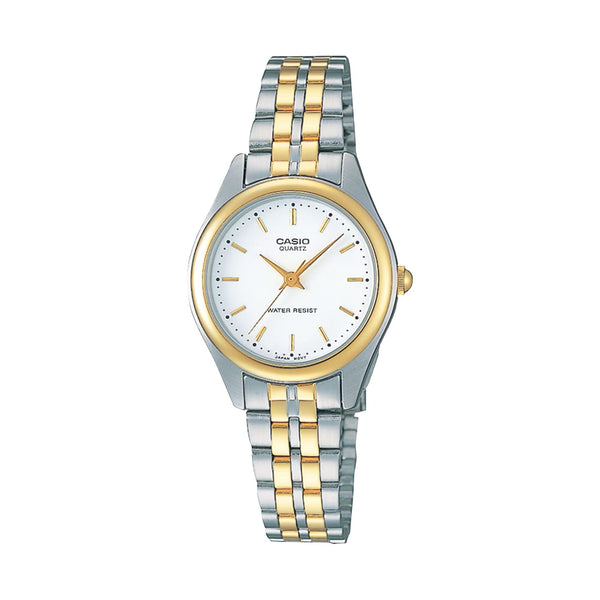 Casio Ladies' Quartz Dress Watch 26mm Two-Tone Gold