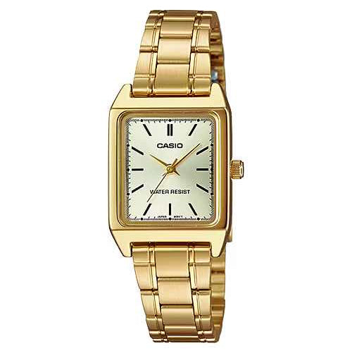 Casio Ladies' Quartz Watch 22mm Classic Slim Gold