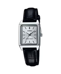 Thumbnail for Casio Ladies' 22mm Rectangular White Watch