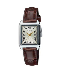 Thumbnail for Casio Ladies' Rectangular Brown Watch