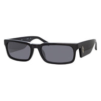 Thumbnail for Marcelo Burlon x Linda Farrow Rectangular Black Sunglasses