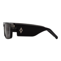 Thumbnail for Marcelo Burlon x Linda Farrow Rectangular Black Sunglasses