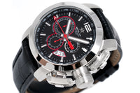 Thumbnail for Metal.ch Men's Chronograph Watch 44MM Date Black 2120.44