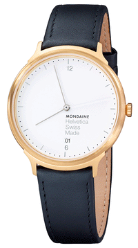 Thumbnail for Mondaine Watch Helvetica No1 Light Black