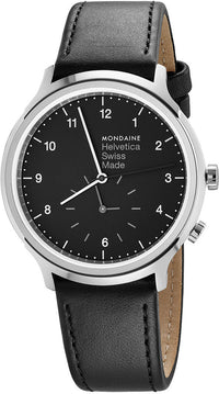 Thumbnail for Mondaine Watch Helvetica Regular Black