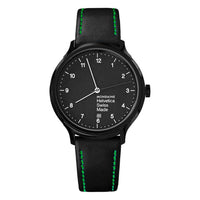Thumbnail for Mondaine Watch Helvetica No1 Black Green