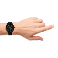 Thumbnail for Mondaine Watch Helvetica No1 Black Green