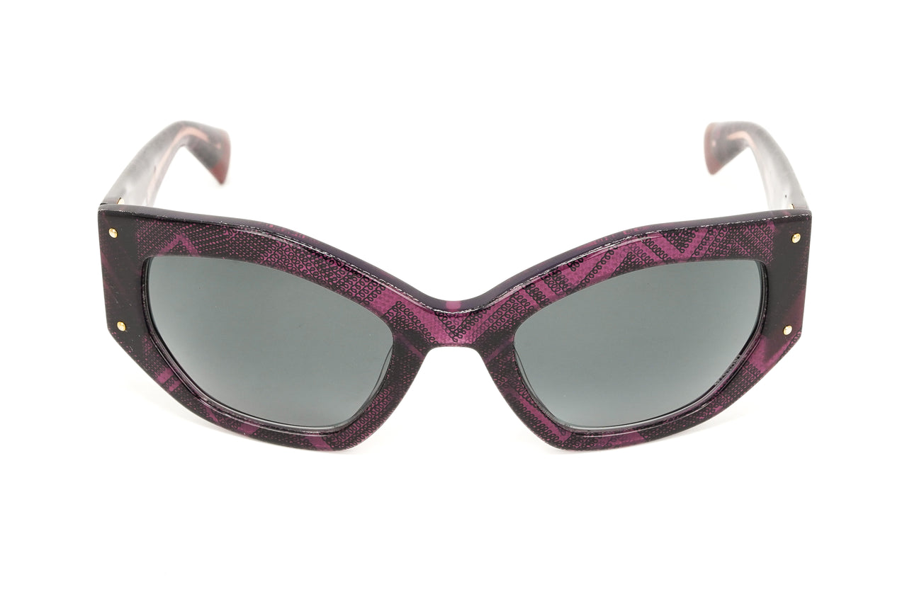 Missoni Women's Sunglasses Hexagon Plum Sparkle MIS 0001/S EM5