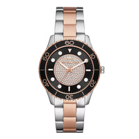 Thumbnail for Michael Kors Ladies Watch Runway 40mm Black Rose Gold MK6960