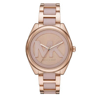 Thumbnail for Michael Kors Ladies Watch Janelle 42mm Rose Gold MK7135