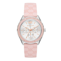 Thumbnail for Michael Kors Ladies Watch Jessa 40mm Pink White MK7268