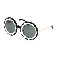 Thumbnail for Markus Lupfer x Linda Farrow Black and White Sunglasses