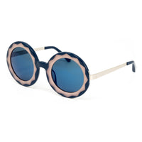 Thumbnail for Markus Lupfer x Linda Farrow Blue Sunglasses