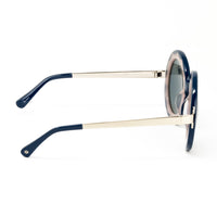 Thumbnail for Markus Lupfer x Linda Farrow Blue Sunglasses