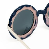 Thumbnail for Markus Lupfer x Linda Farrow Blue Sunglasses
