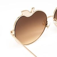 Thumbnail for Markus Lupfer x Linda Farrow Brown Sunglasses