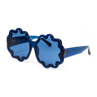 Thumbnail for Markus Lupfer x Linda Farrow Blue Sunglasses