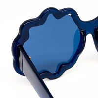 Thumbnail for Markus Lupfer x Linda Farrow Blue Sunglasses