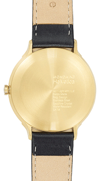 Thumbnail for Mondaine Watch Helvetica No1 Light Black
