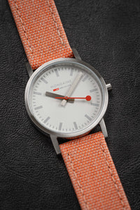 Thumbnail for Mondaine Ladies Watch Classic White Orange