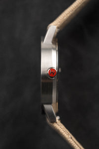 Thumbnail for Mondaine Ladies Watch Classic White Beige