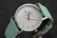 Thumbnail for Mondaine Ladies Watch Classic White Mint Green