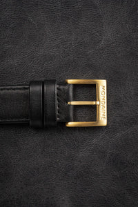 Thumbnail for Mondaine Watch Helvetica No1 Light Gold Black